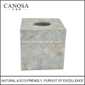 Chinese River Shell Napkin Box for Five Star Hotel